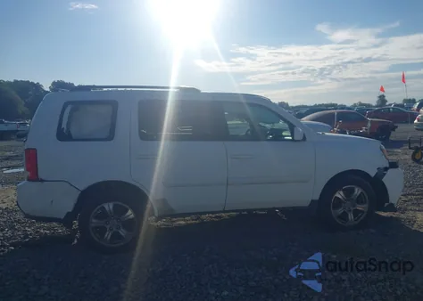 2012 Honda Pilot Ex-L from USA, damaged, VIN 5FNYF3H5XCB034097